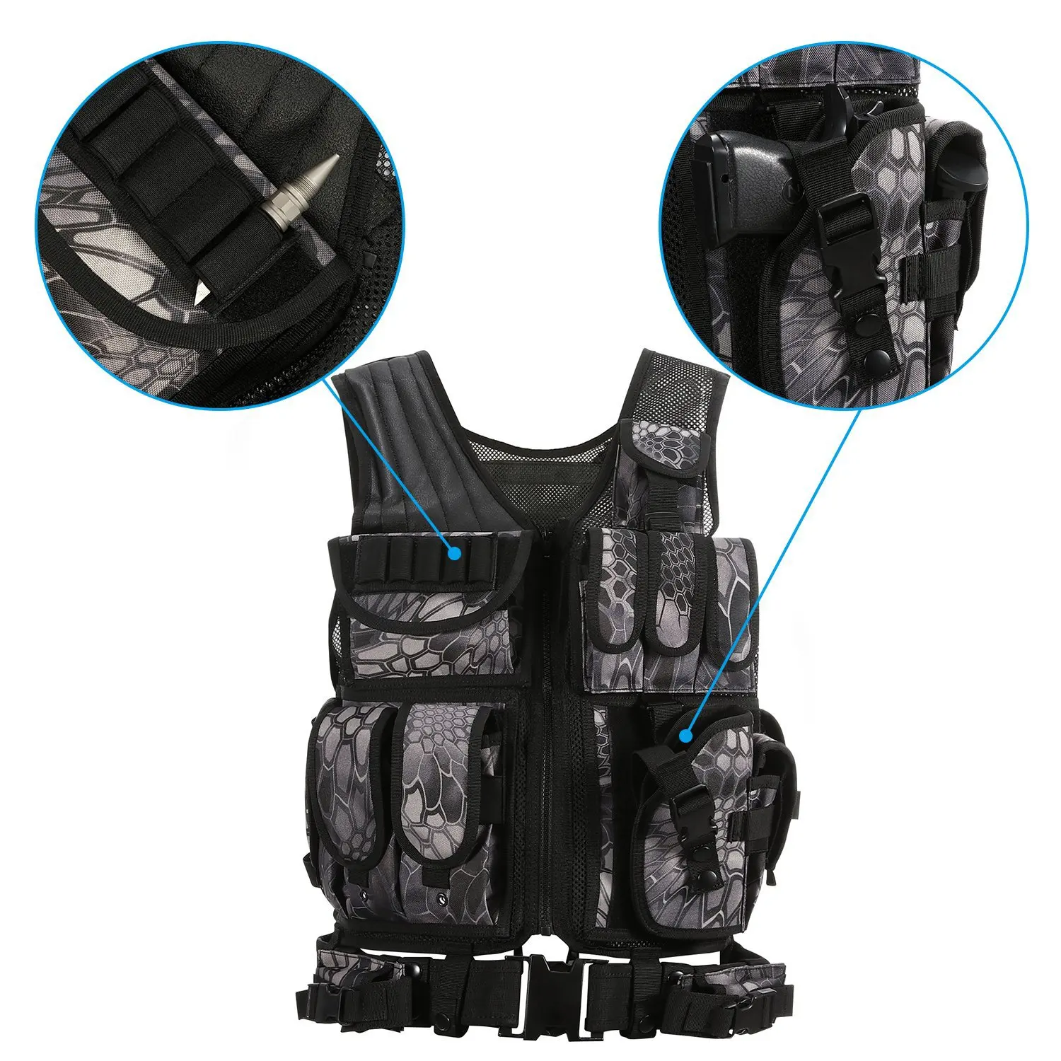 Полицейский военный тактический жилет Wargame Body Armor спортивная одежда Molle штурмовой страйкбол Пейнтбол Перевозчик Strike жилет с кобурой