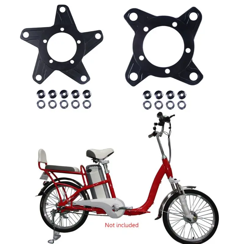 2021 Новый Bafang BBS01 BBS02 велосипед кривошипно цепь с пауком кольцевой адаптер для
