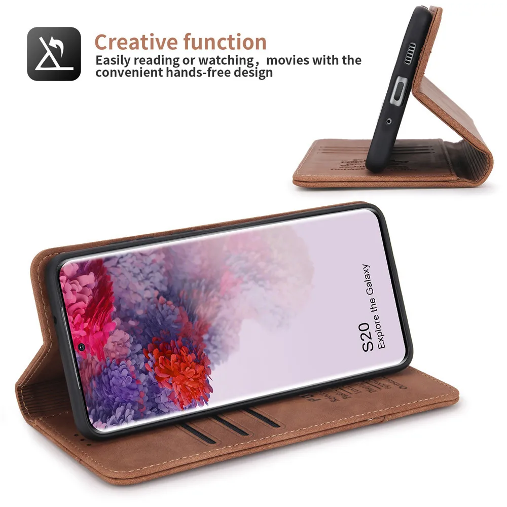 

Luxury leather phone case For Huawei P40 Lite Pro Plus Mate 30 Mate 40 Pro Multifunctional wallet type flip protection cover