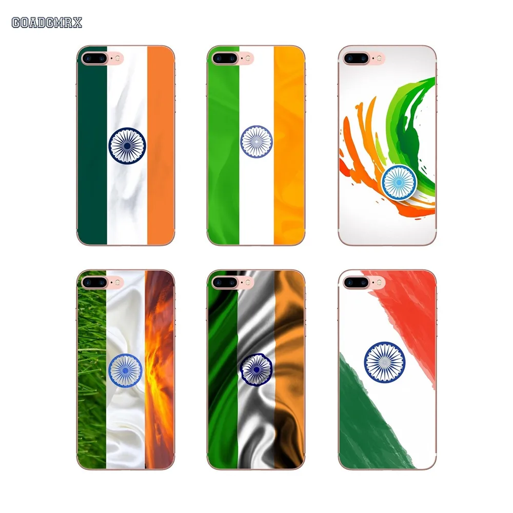 Soft Transparent Shell Covers For iPhone 11 6 6S 7 8 Plus X XS Pro MAX XR 4 4S 5 5S SE 5C India Flag | Мобильные телефоны и