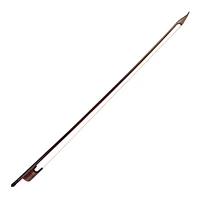 ammoon 44 violin bow baroque style snakewood round stick snakewood white horsehair well balanced