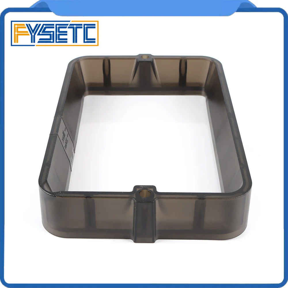 Transparent Black Material Rack 178*120*30mm For DLP SLA 3D Printer Plastic Resin Vat FEP Film Wanhao D7 Photon Steel Ring | Компьютеры и