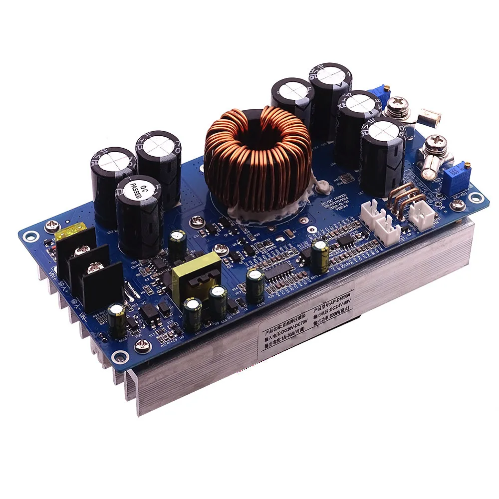 

DC-DC 30A 800W Buck Voltage Convertor Step Down Power Supply Module Adjustable CVCC 20V-70V To 2.5V-58V High Power