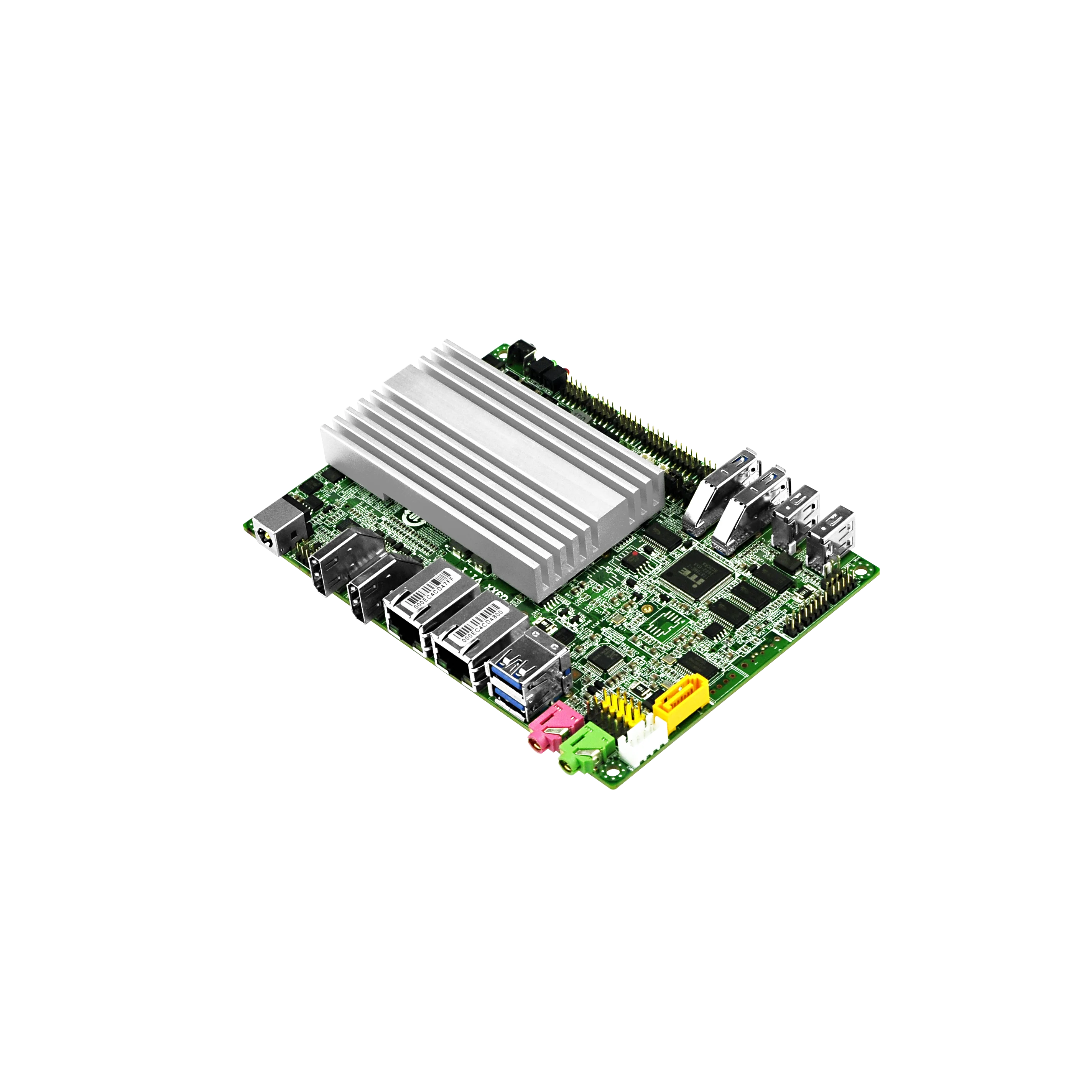 Qotom мини ПК x86 двухъядерный процессор celeron i3 i5 двойной дисплей 6rs232 linux Ubuntu