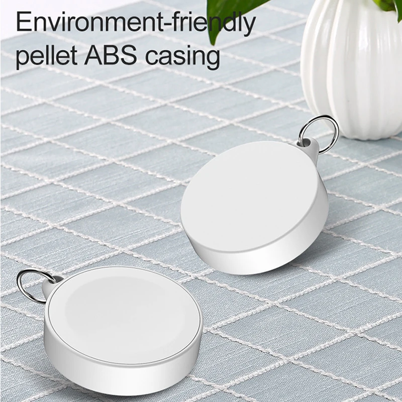 apple iwatch series portable key ring watch wireless fast charger for 5 4 3 2 1 2w iwatch 5 4 3 wireless fast watch charger free global shipping