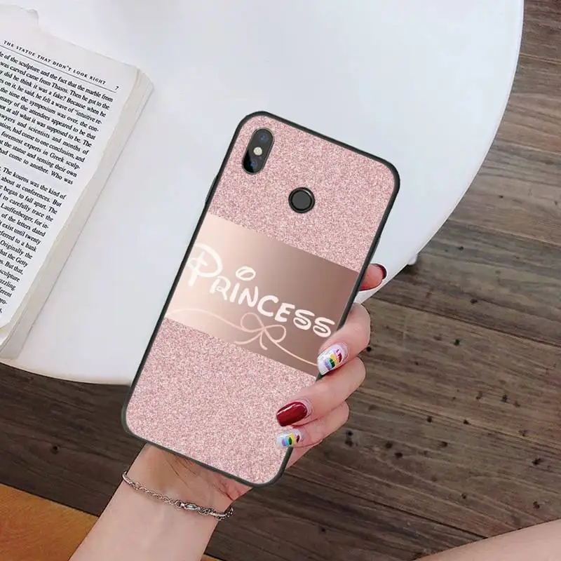 

Queen princess crown Phone Case For Xiaomi Redmi 7 9t 9se k20 mi8 max3 lite 9 note 8 9s 10 pro Soft Silicone Shell Cover Funda