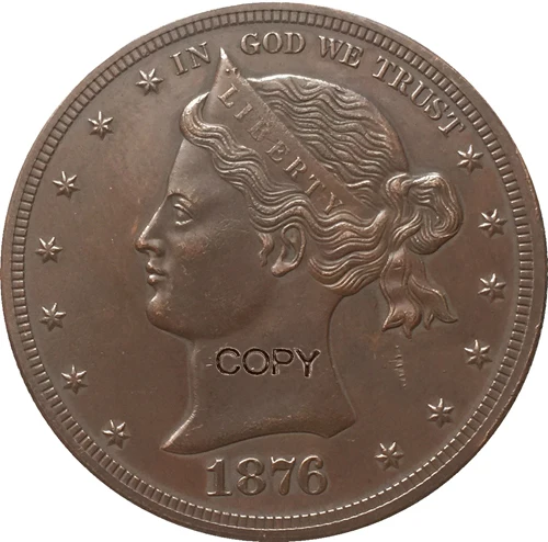 Копия монеты США за 1 доллар 1876 тип 1|coin copy|coin coinscoin dollar |