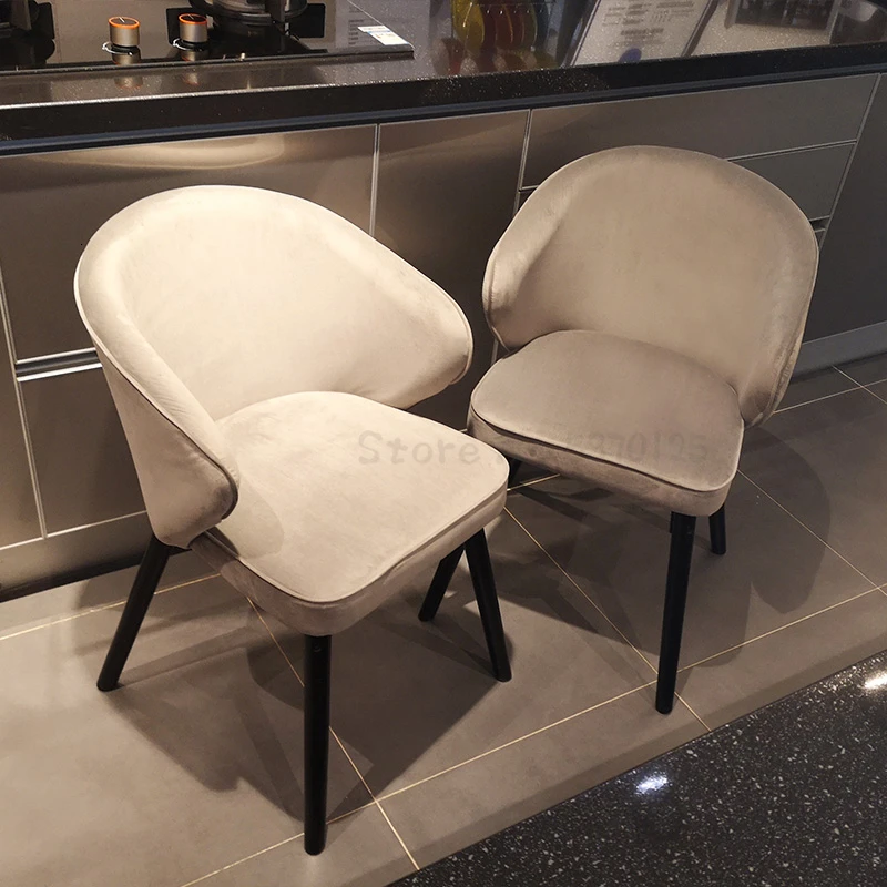 Скандинавский обеденный стул современная простая Домашняя сеть знаменитостей