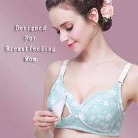 wirefree nursing maternity bra clothing cotton breastfeeding bra for pregnant women pregnancy breast one size sleep underwear