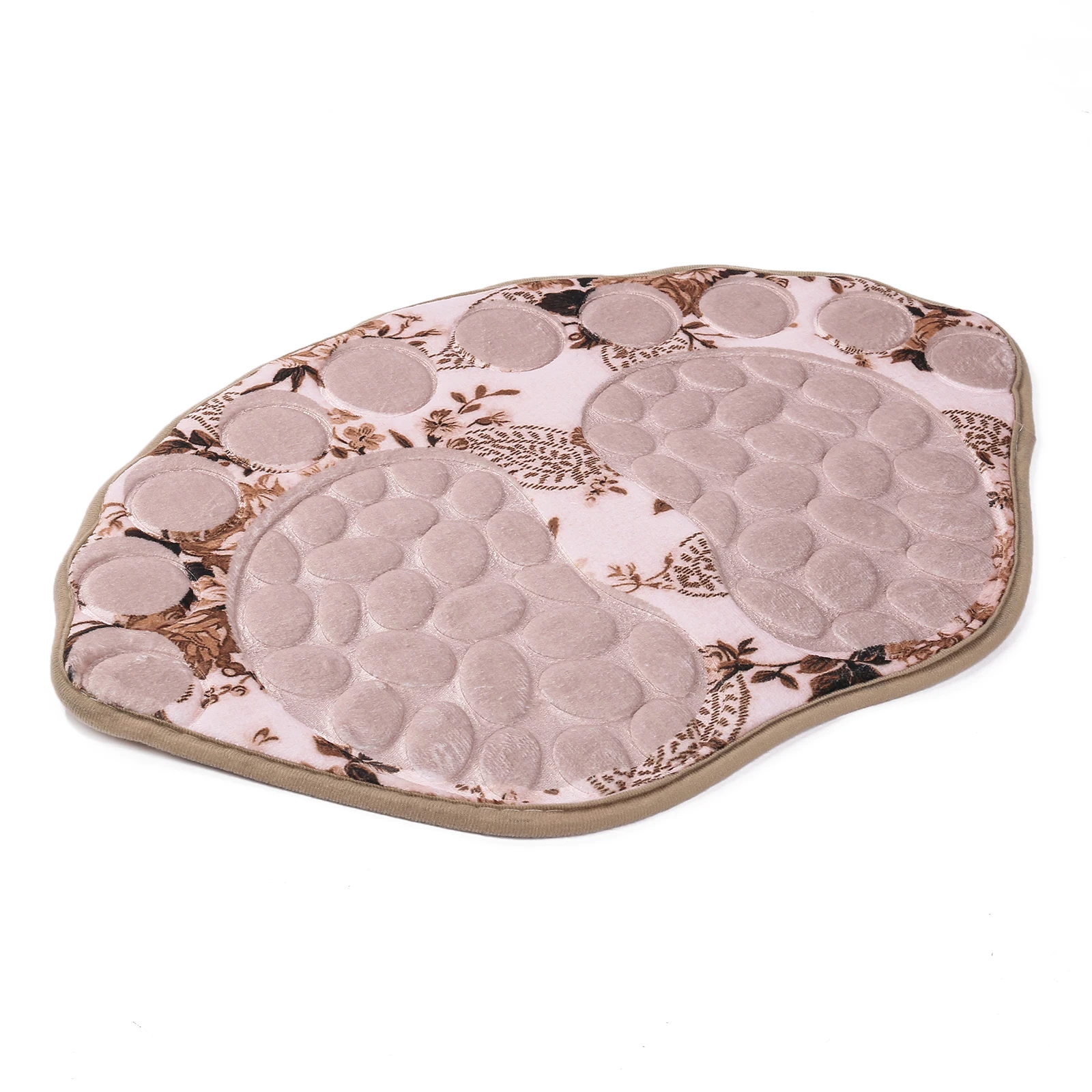 Модный плюшевый коврик с большим носком для ванной впитывающий фланелевый