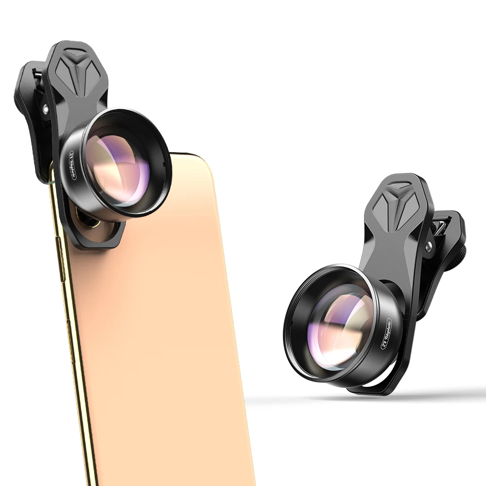 APEXEL HD 2x телеобъектив для портретной фотосъемки профессиональная фотокамера iPhone