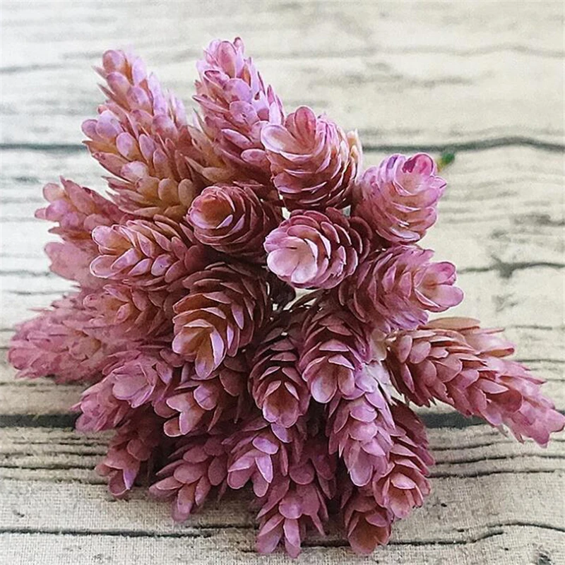 1 шт. 30 головок искусственных ананасов Искусственные пластиковые зеленые листья