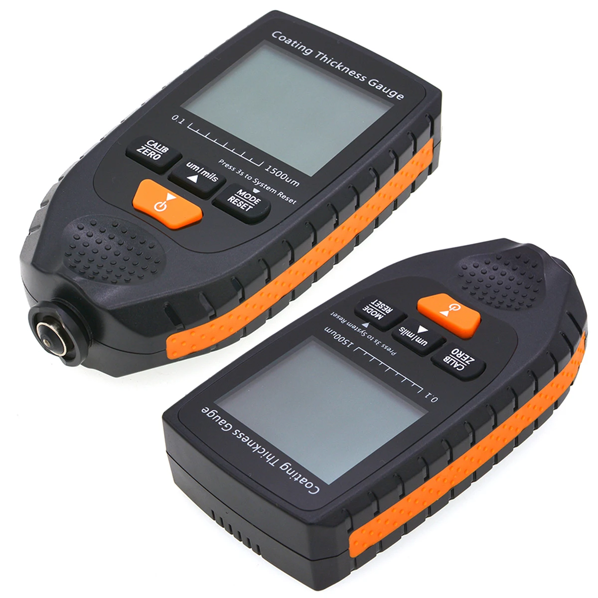 

0-1500um Digital Backlight LCD Car Paint Thickness Tester Automobile Electroplate Metal Coating Thickness Meter Gauge