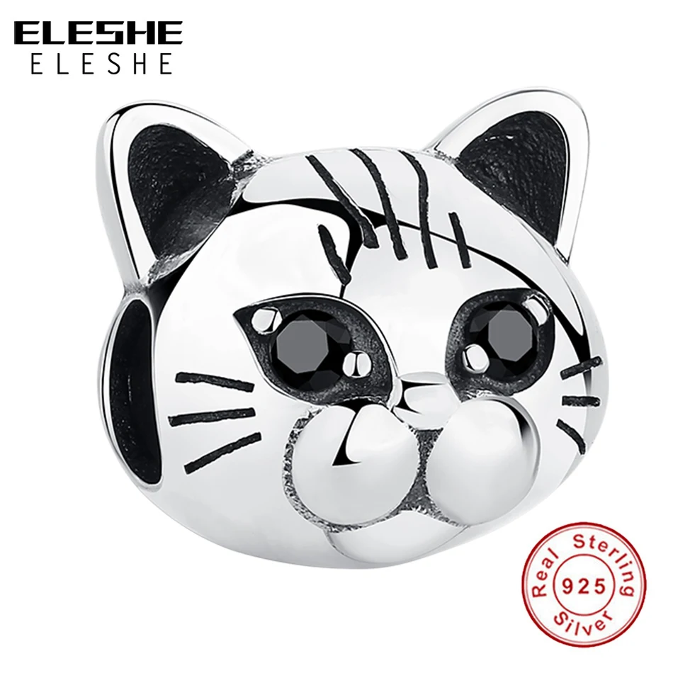 Очаровательные европейские шармы из стерлингового серебра 925 пробы с