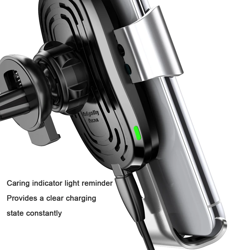 

Gravity Bracket Car Wireless Charging Two-in-one Wireless Charging Bracket Charger 10W Fast Charger Car Mount Holder