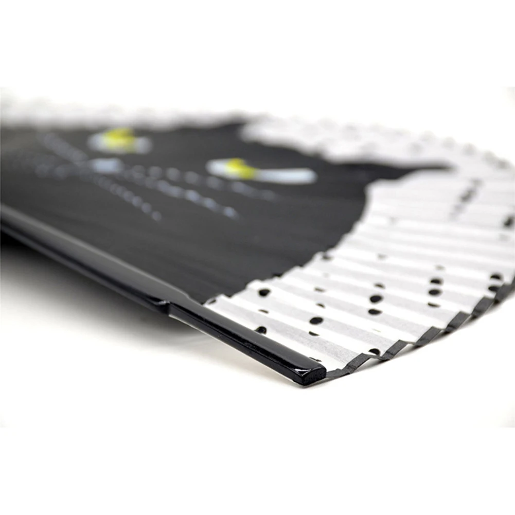 Винтажный складной веер для танцев с изображением кота украшение дома в