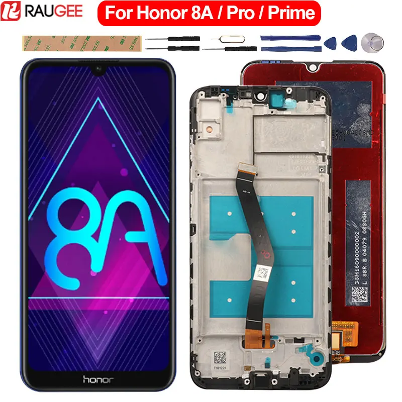Дисплей для Honor 8A JAT L29 L09 LCD сенсорный экран панель Замена Huawei Pro Prime L41 LX1 LX3 LCD|Экраны
