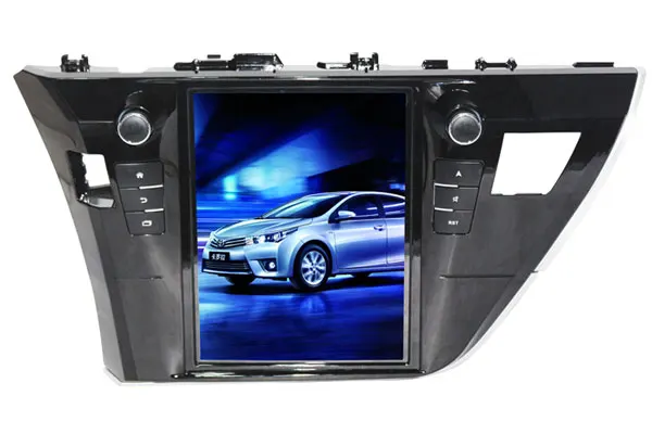 10 4 ''вертикальный экран Tesla Style Android 9 0 автомобильный DVD GPS плеер навигация