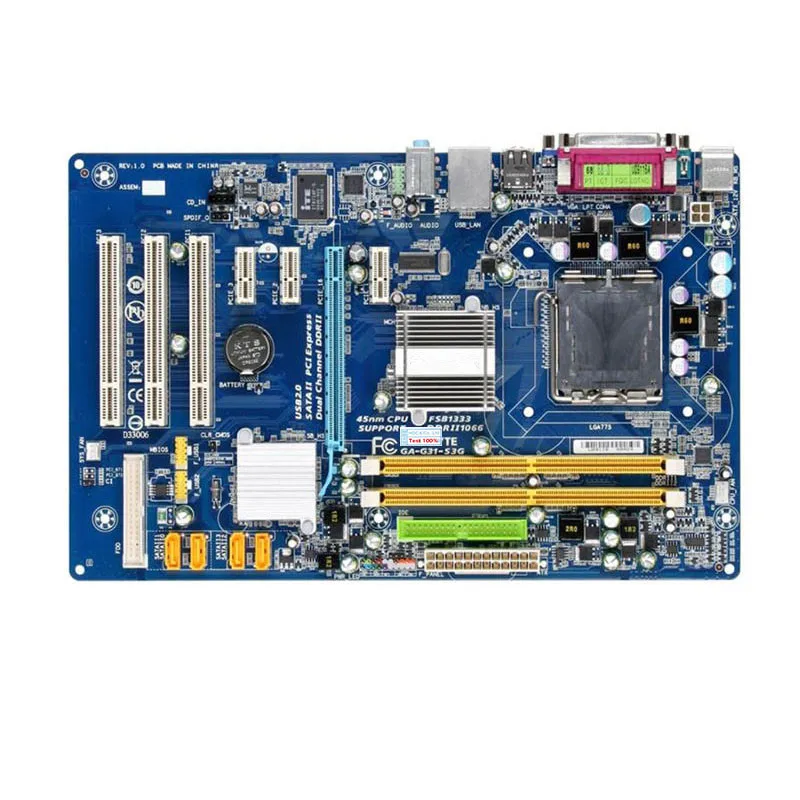 Для Gigabyte GA-G31-S3G компьютера USB2.0 sata2 материнская плата LGA 775 DDR2 G31M G31 б/у для