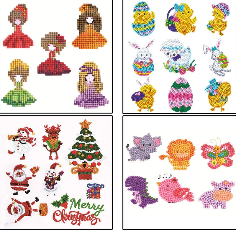 Алмазная вышивка сделай сам на Рождество алмазная картина принцессы для детей