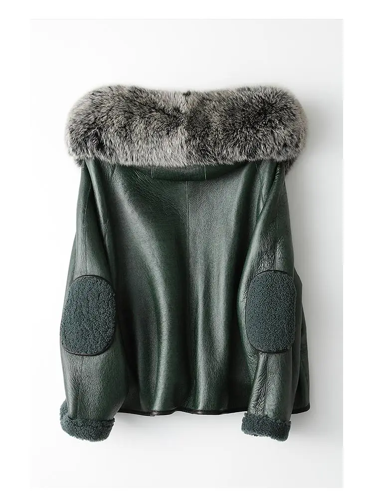 Женская Шуба из натурального меха мериноса зимняя шуба овечьей шерсти | одежда