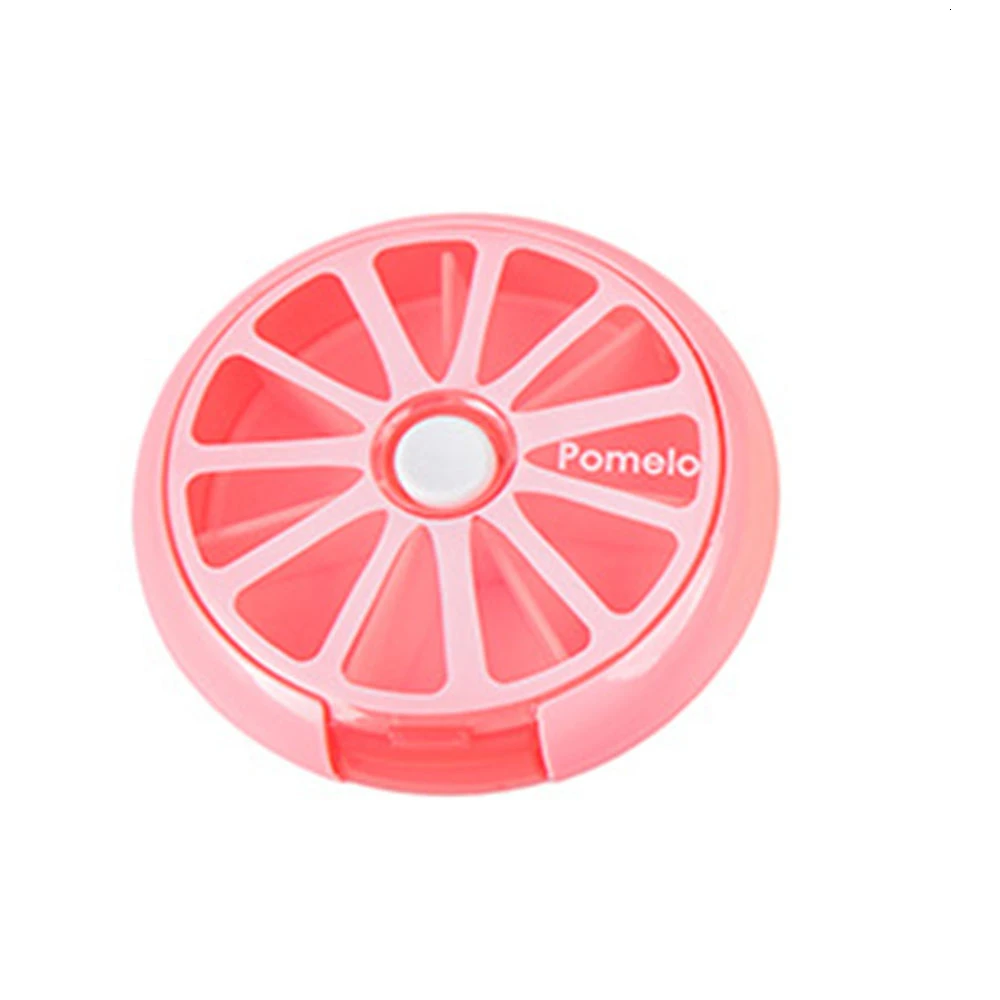 7 уход за днем лекарство таблетки мини коробка для хранения в форме фруктов