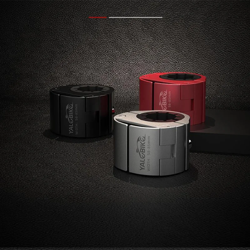 aluminum alloy round bike mobile phone holder adjustable bicycle phone holder non slip mtb phone stand cycling accessories free global shipping