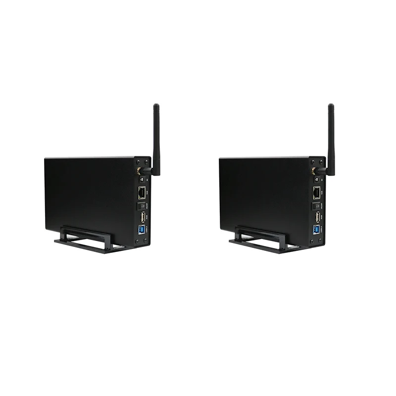 

Blueendless Rj45 External Hard Drive Case Nas Wifi Antenna Wireless Wifi Sata Usb 3.0 Wifi Hdd Interface Aluminum Hdd Box Hdd 3.