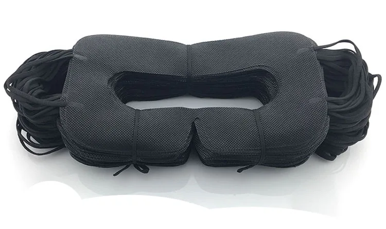 100 шт./лот одноразовые гигиенические VR накладки для глаз лица Защита от пота