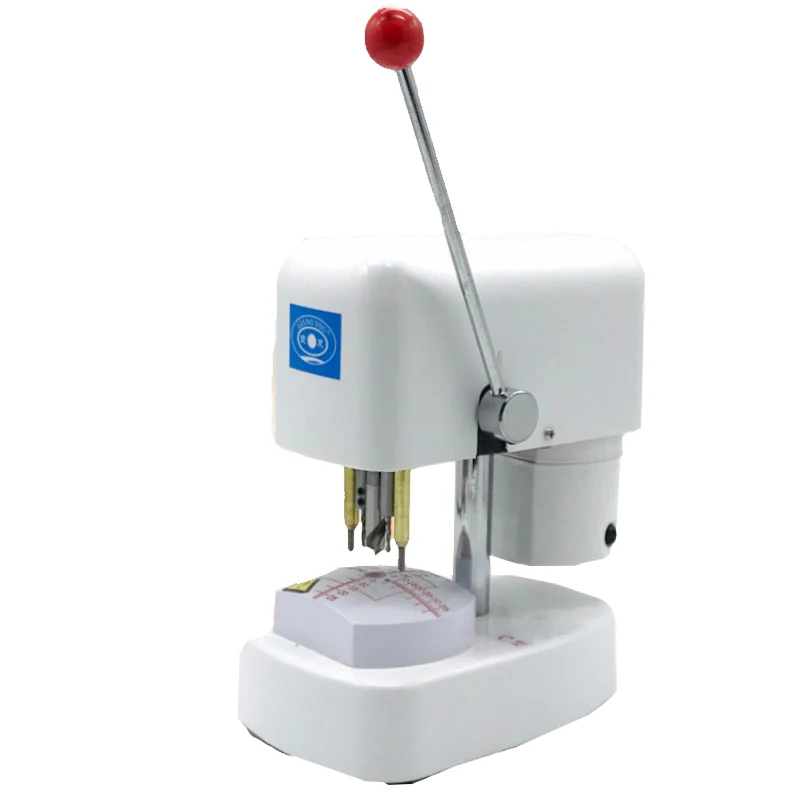 Формовочная машина для линз 220 В перфоратор отверстий в очках устройство