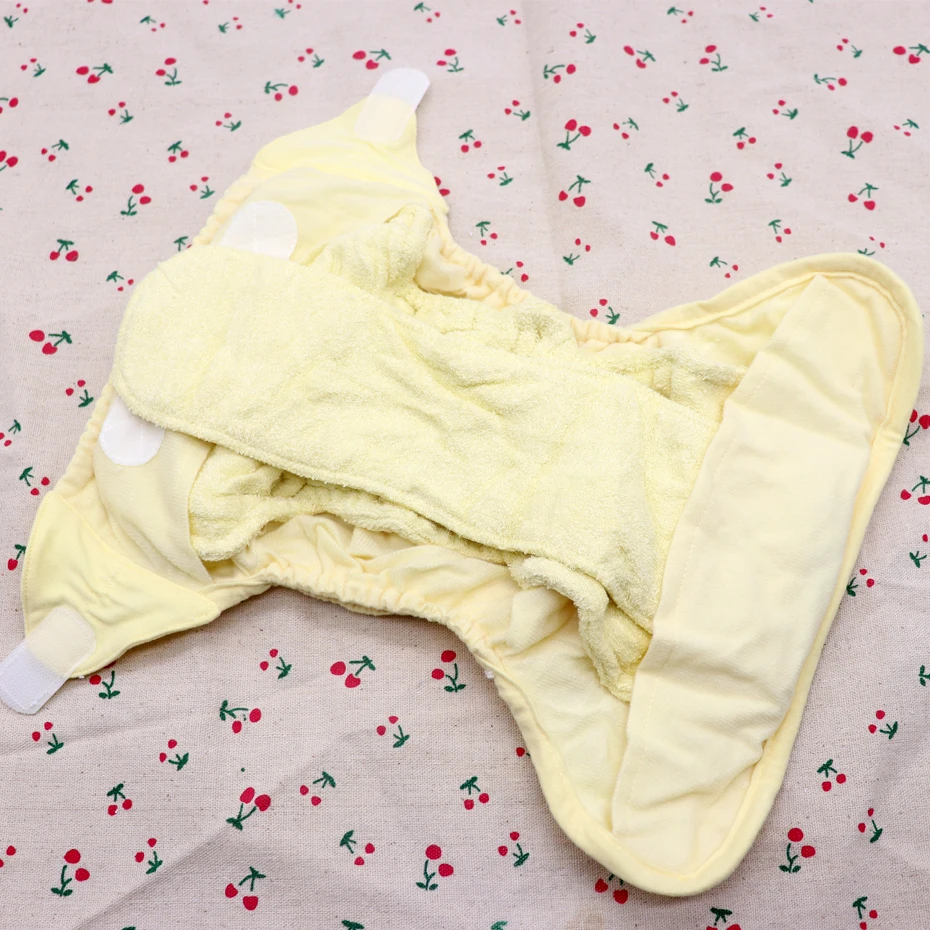 Многоразовые тканевые подгузники AI2 с бамбуковой хлопковой вставкой | Мать и