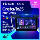 TEYES CC3 Штатная магнитола For Хендай Крета GS For Hyundai Creta IX25 2015 - 2019 до 8-ЯДЕР, до 6 + 128ГБ 27EQ + DSP автомагнитола 2 DIN DVD GPS android 10 мультимедиа автомобиля головное устройство