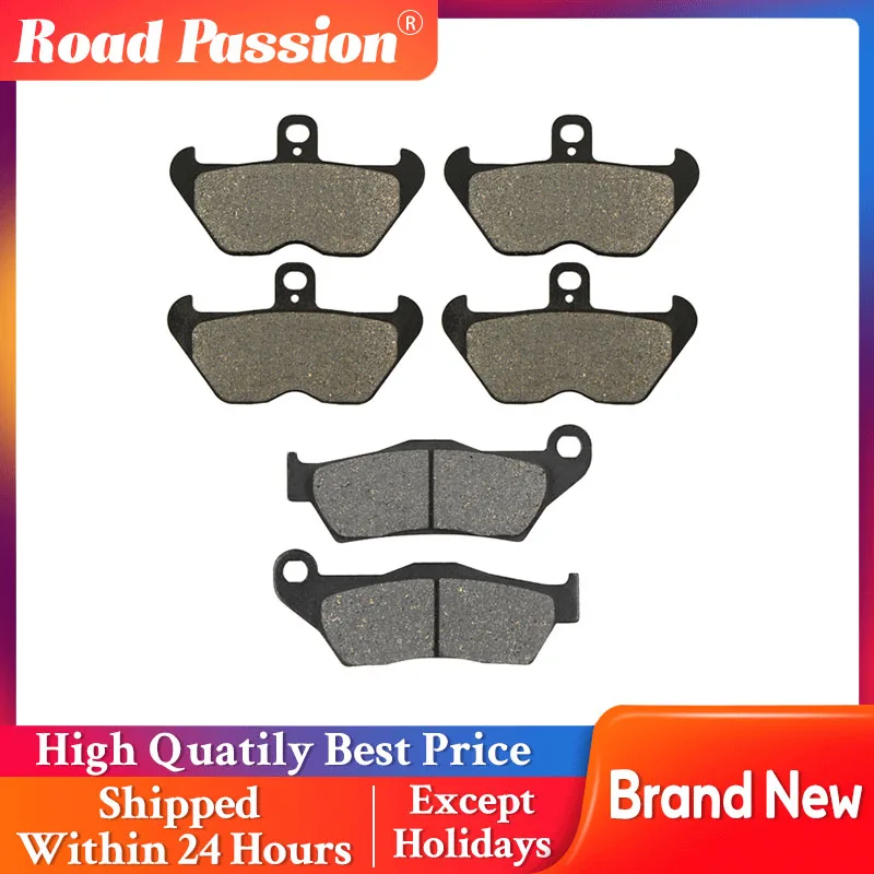 Road Passion Motorcycle Front and Rear Brake Pads For BMW R850C R850R R850GS R850RT R1100T R1100S R1100RT R1150GS R1200C R1200