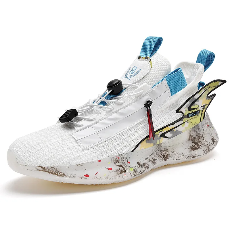 

Large Size Men Shoes New Arrival Shoes Popcorn Running Shoes Mens Casual Thin Breathable Weave Sneakers Shoes Men Summer