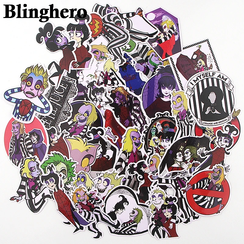 CA33 38 шт./компл. фильма ужасов сделай сам Стикеры Водонепроницаемый для ноутбука