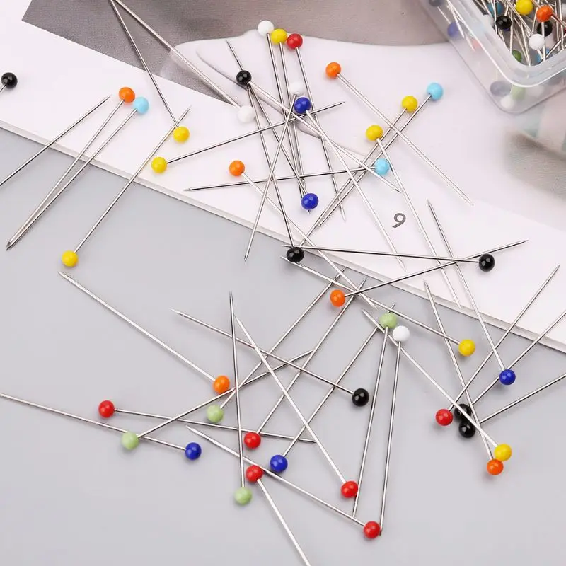 250 шт Круглые Стекло шаровой головкой шпильки собственноручных инструмент