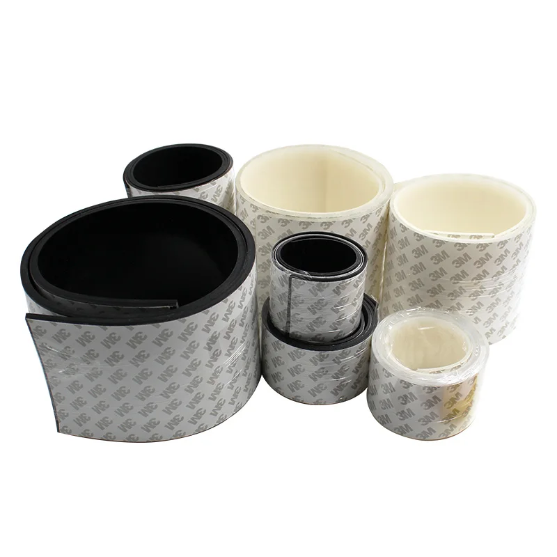 Однотонная силиконовая самоклеящаяся уплотнительная лента для дверей и окон