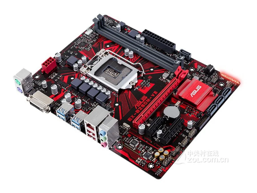 Материнская плата для ПК, настольная Материнская плата ASUS EX-B250M-V3 для intel DDR4 LGA 1151 32GB USB3. 0 SATA3.0 B250, подержанная материнская плата в продаже