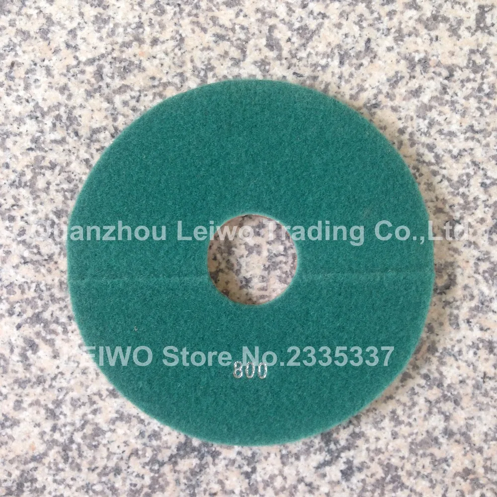 Сверхмощный Алмазный полировальный коврик 8 дюймов пол круг гранит полированный