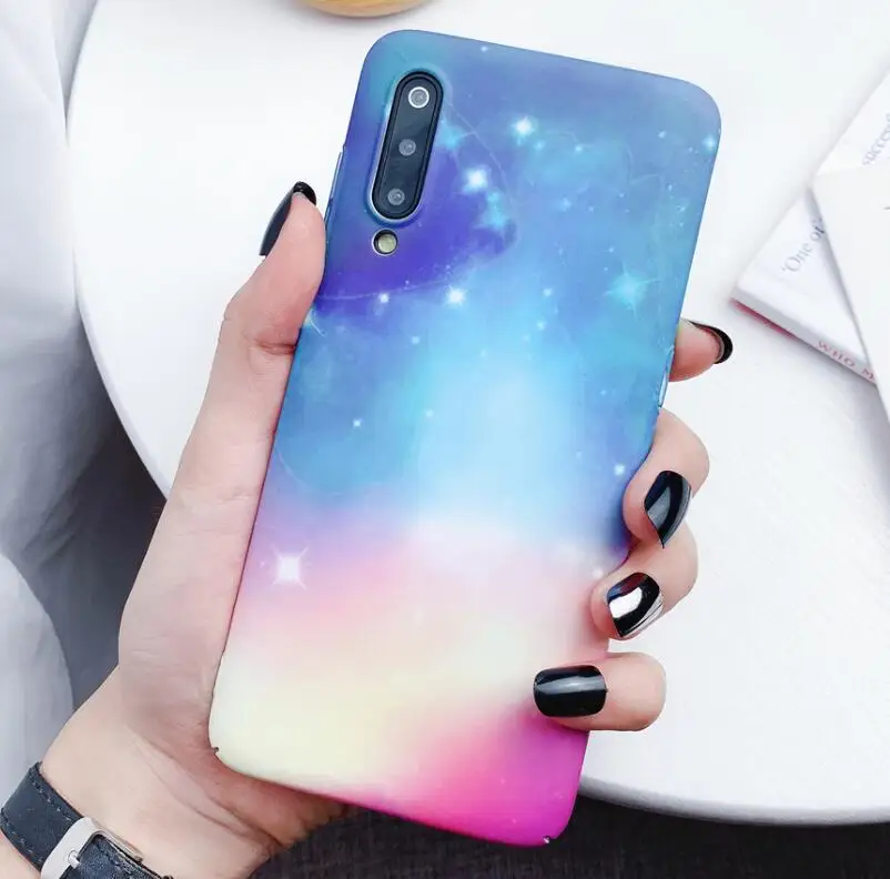 Светящийся Скраб Жесткий пластиковый телефон, чехлы для huawei P30 Lite, чехол для huawei p20 lite pro p 30 honor 10 lite чехол Fundas - Цвет: 1