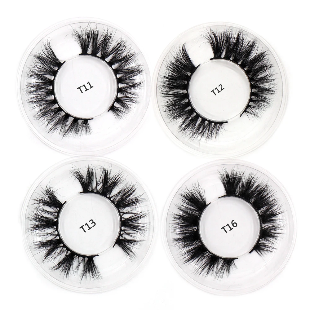 Норковые ресницы LEHUAMAO 3D 100% безжалостные ручной работы многоразовые натуральные