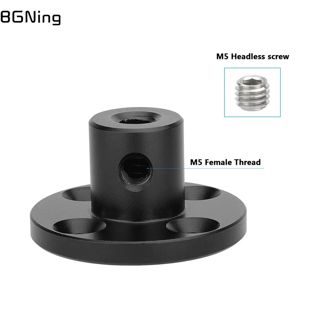 

DSLR Photography Wall Ceiling Table Mount Adapter Support Holder With 1/4"-20 Female Thread For Podium Connecting Accessories