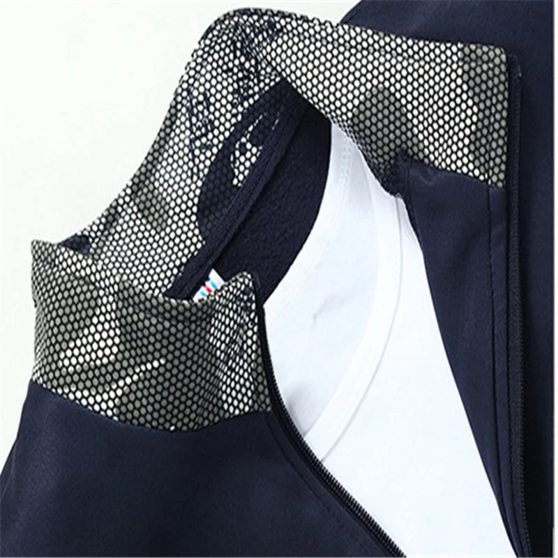 Мужской спортивный костюм на молнии и брюки повседневный облегающий с