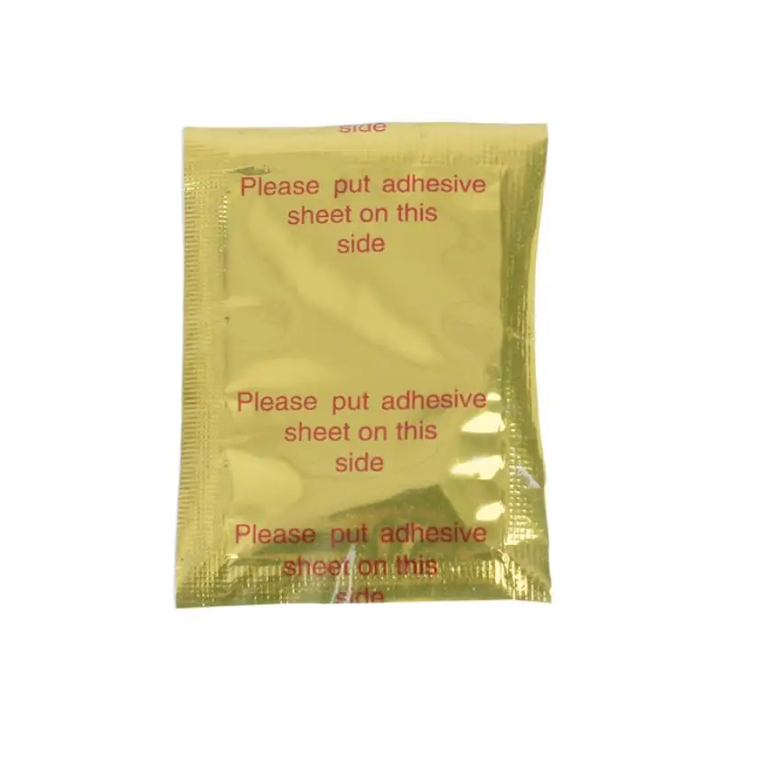 10 шт. золотые Премиум Kinoki Детокс подушечки для ног органические травяные