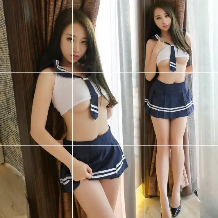 Новое Сексуальное нижнее белье школьная форма Соблазнительный комплект