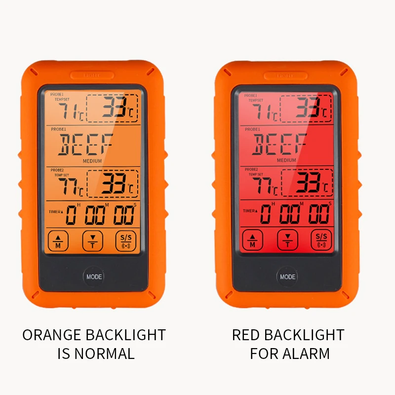 Цифровой кухонный термометр для барбекю|Приборы измерения температуры| |