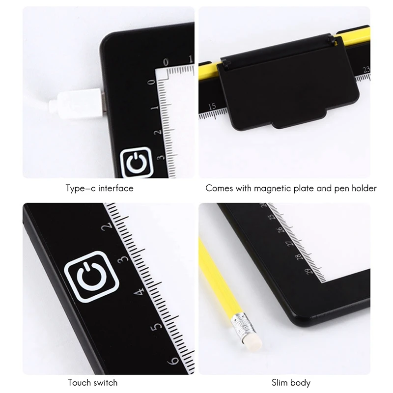 

A3 3-Color Temperature Magnetic Copy Station Animation Copy Station Calligraphy Practice Sketch Drawing Board
