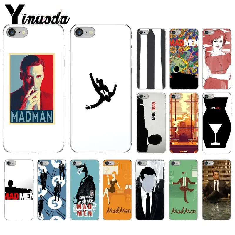 Милый блестящий чехол для телефона Yinuoda Mad Men iPhone 8 7 6 6S Plus X XS MAX 5 5S SE XR 11 11pro