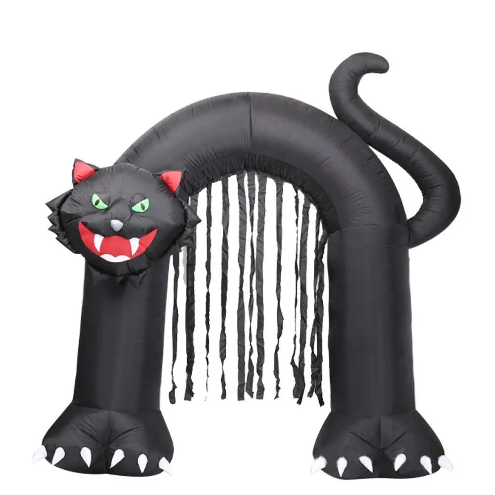 Надувная чёрная кошка в архальном стиле 8 футов высота 2 4 м | Инструменты