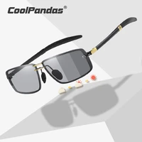 coolpandas photochromic cycling glasses men polarized sunglasses square mtb cycling eyewear women hiking goggles discoloration